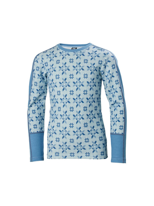Bielizna Helly Hansen Jr Graphic Lifa Merino Set biały - Adventure Sports
