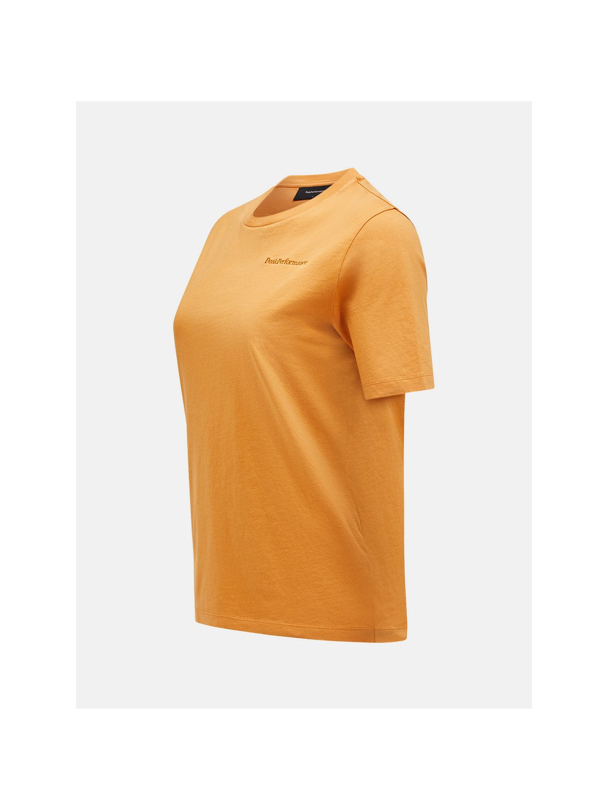 Koszulka Peak Performance W Original Small Logo Tee pomarańczowy - Adventure Sports