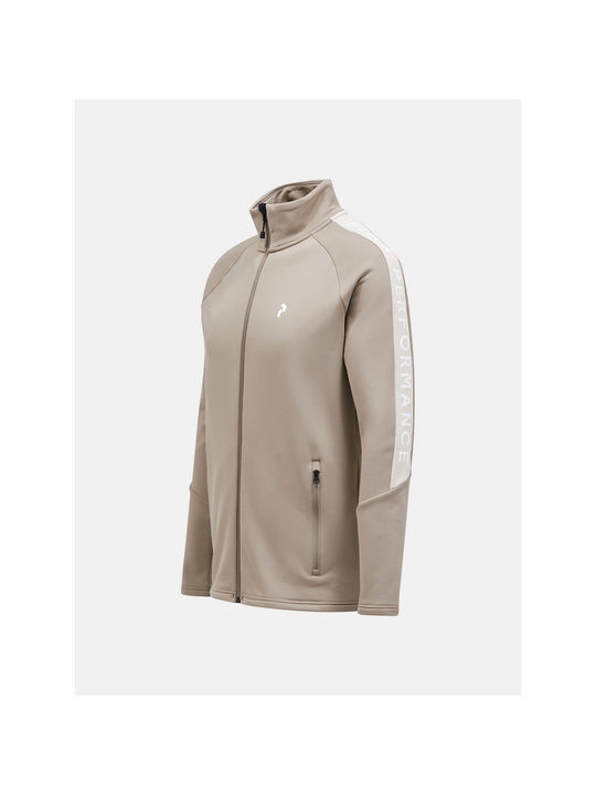 Bluza męska Peak Performance M Rider Zip Jacket beżowy - Adventure Sports
