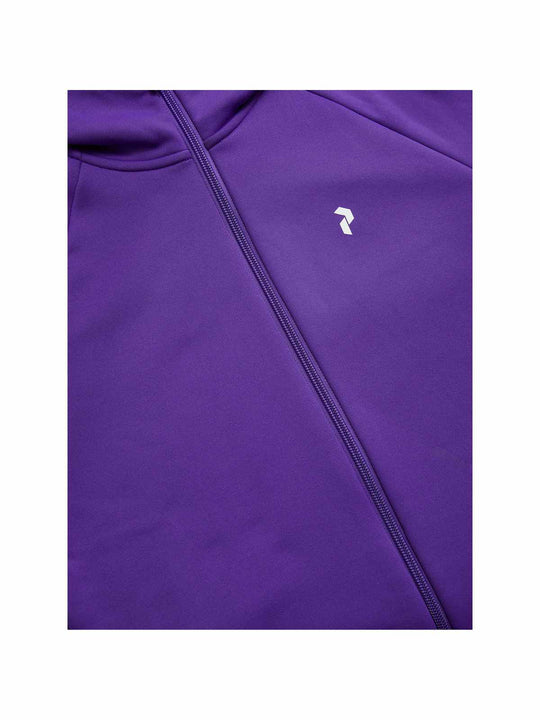 Bluza Peak Performance W Rider Zip Hood fioletowy - Adventure Sports
