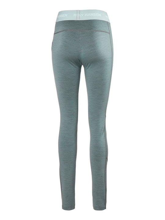 Spodnie termoaktywne Helly Hansen W Lifa Merino Lightweight Pant zielone - Adventure Sports
