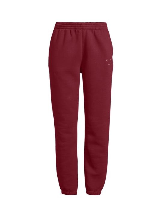 Spodnie sportowe CASALL Cozy Jogger czerwony - Adventure Sports

