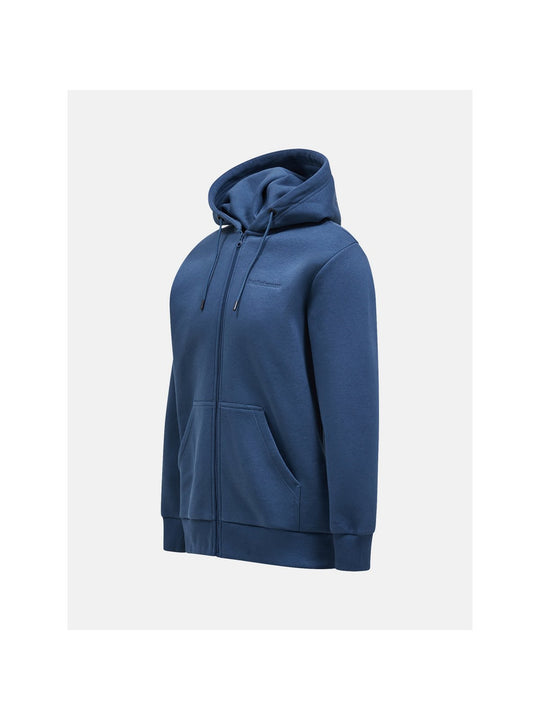Bluza Peak Performance M Original Small Logo Zip niebieski - Adventure Sports
