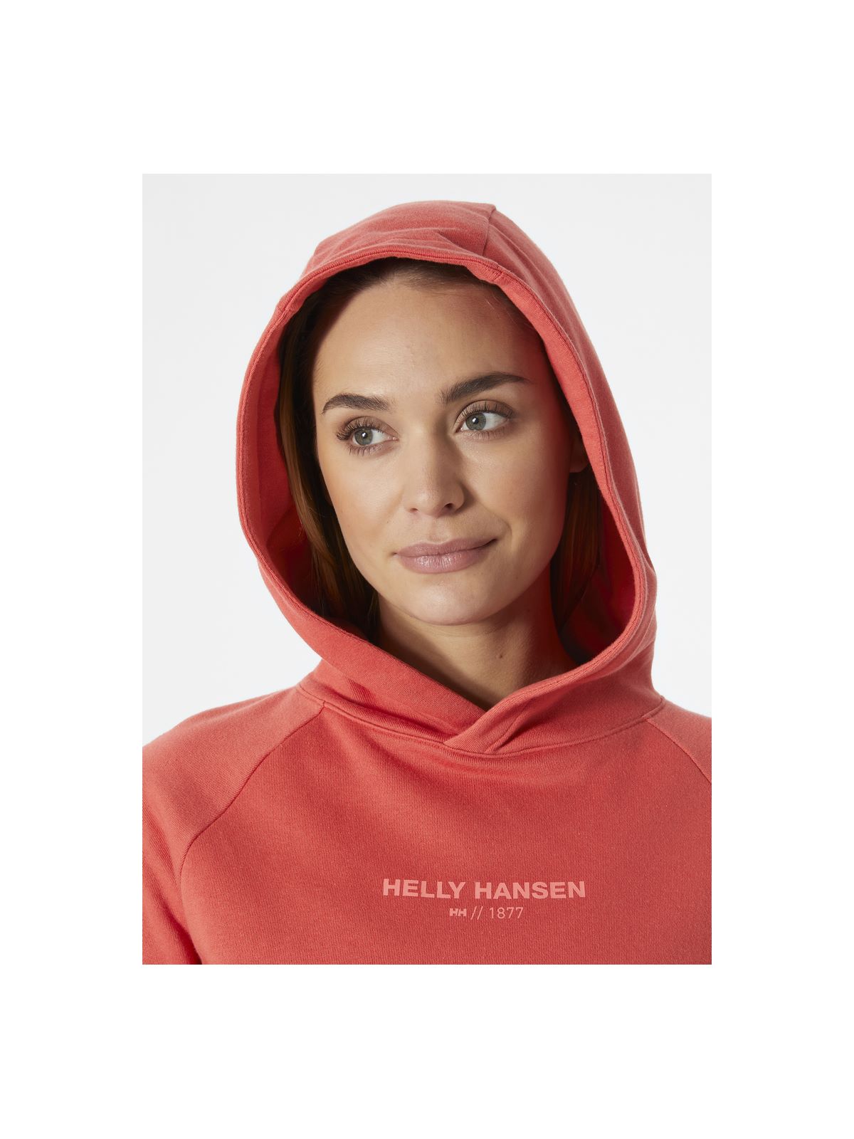 Bluza Helly Hansen W Core Hoodie czerwony - Adventure Sports