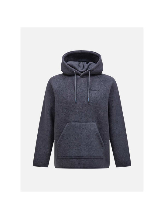 Bluza Peak Performance M Fleece Hood szary - Adventure Sports
