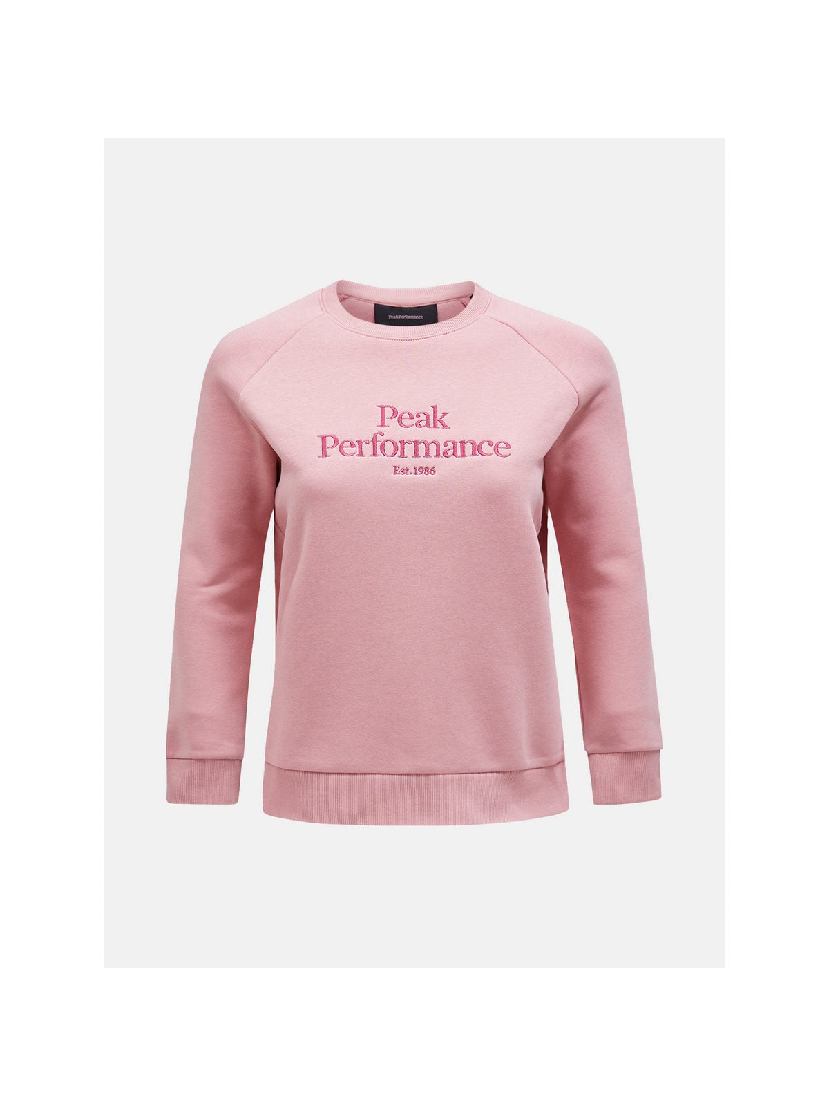Bluza Peak Performance W Original Crew różowy - Adventure Sports