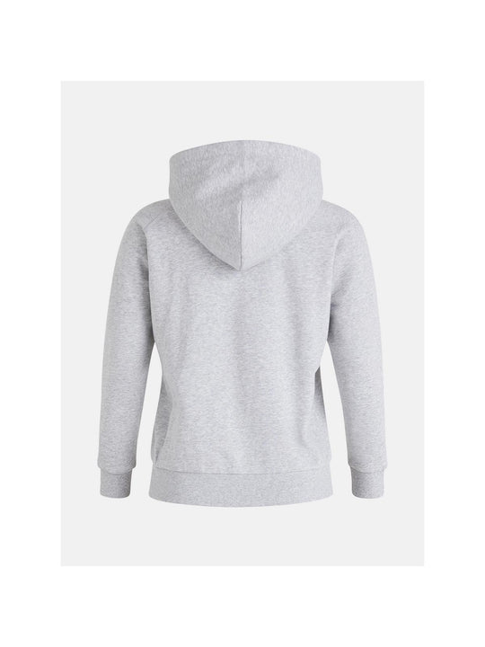Bluza Peak Performance W Ease Zip Hood Mel szary - Adventure Sports
