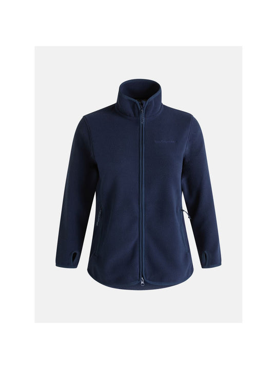 Bluza Peak Performance W Pile Zip Jacket niebieski - Adventure Sports
