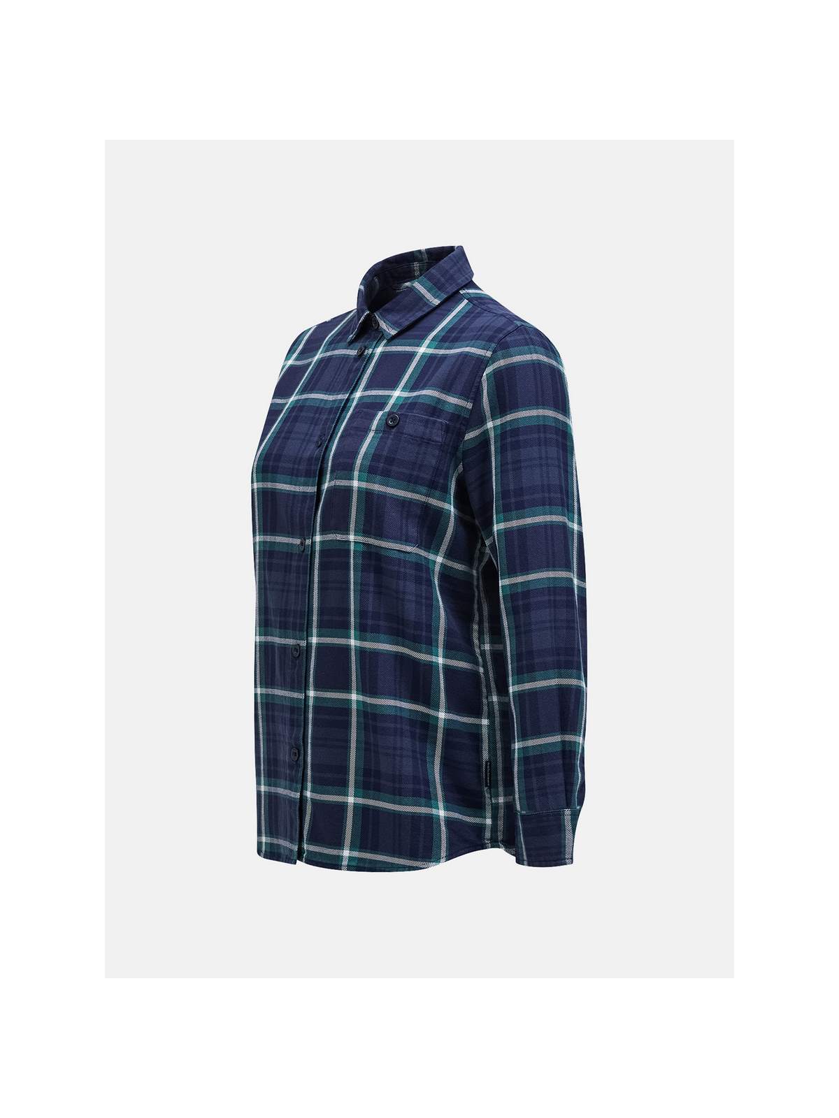 Koszula Peak Performance W Cotton Flannel Shirt granatowy - Adventure Sports