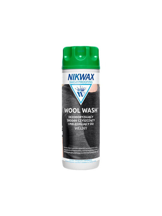 Środek piorący do wełny merino NIKWAX Wool Wash - 300 ml - Środki Czyszczące - Adventure Sports
