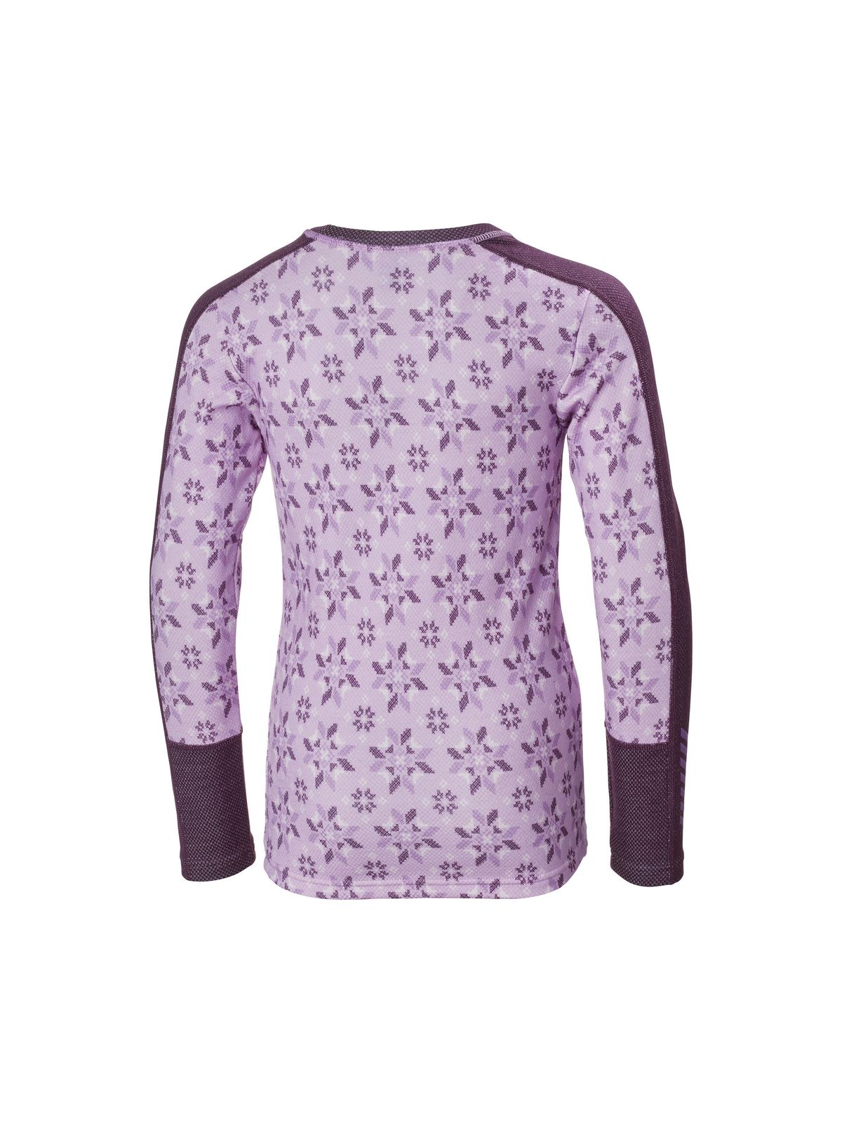 Bielizna dziecięca termoaktywna Helly Hansen Jr Graphic Lifa Merino Set fioletowy - Adventure Sports