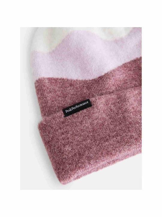 Czapka Peak Performance Color Blocked Wool Hat brązowy - TU - Adventure Sports
