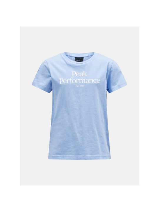 T-Shirt Peak Performance Jr Original Tee niebieski - Koszulka - Adventure Sports
