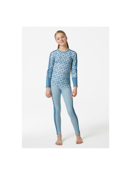 Bielizna Helly Hansen Jr Graphic Lifa Merino Set biały - Adventure Sports
