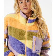 Bluza polarowa damksa RIP CURL Sunrise Wavy Polar Fleece multicolor - Adventure Sports
