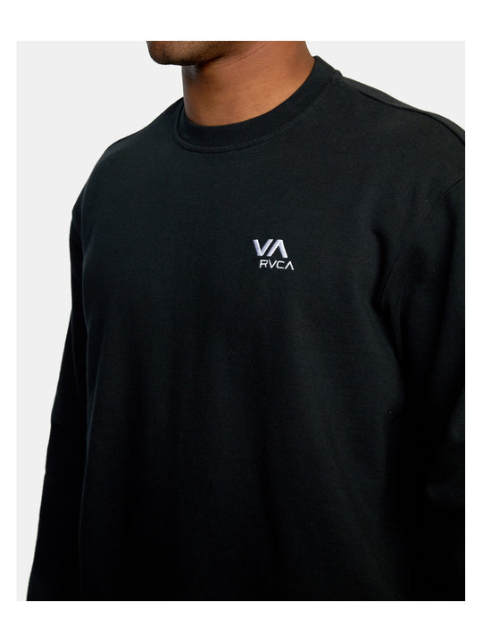 Bluza RVCA Va Essential Sweatshirt czarny - Adventure Sports
