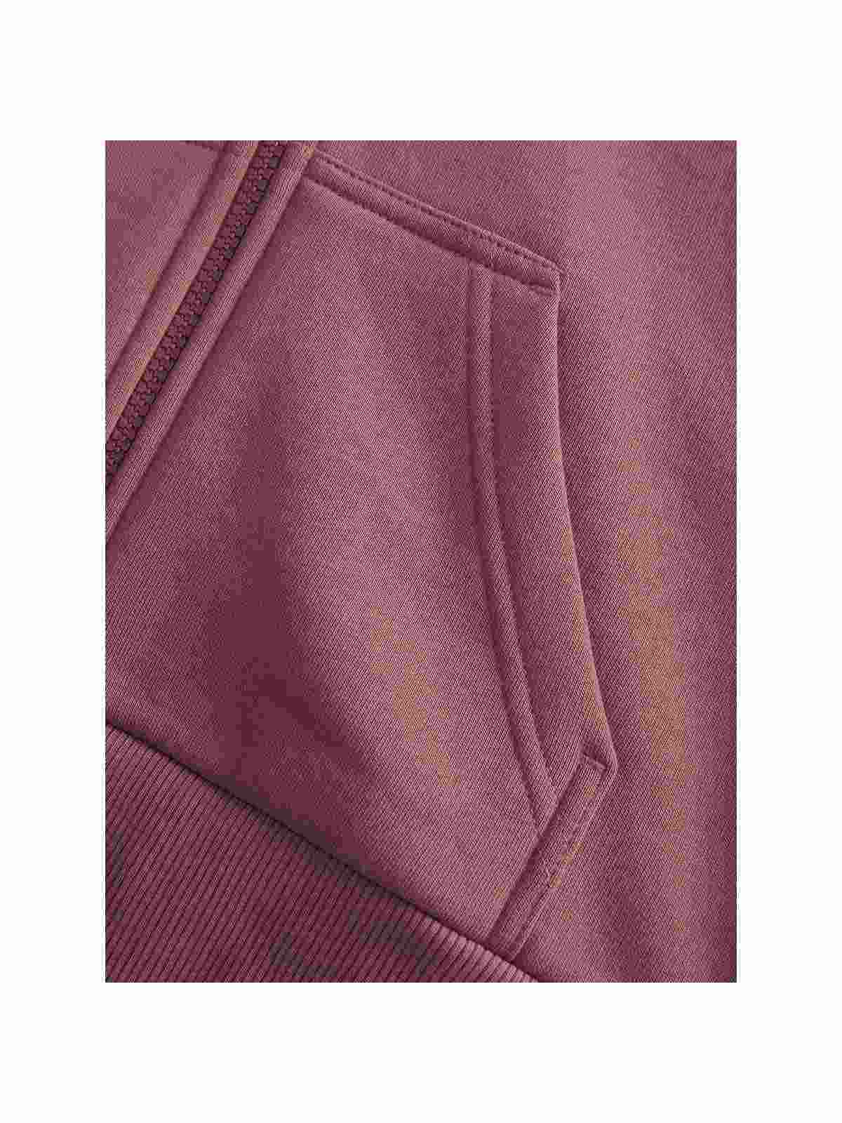 Bluza Peak Performance W Original Zip Hood - ciemny róż - Adventure Sports