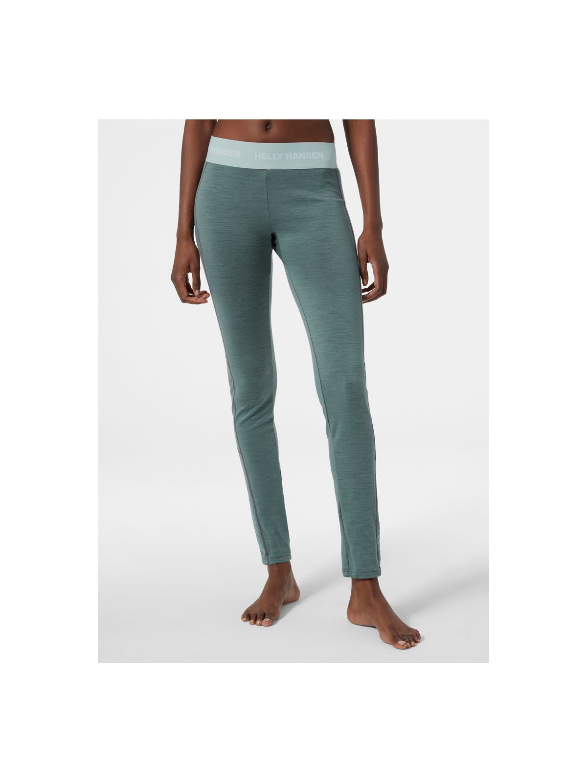 Spodnie termoaktywne Helly Hansen W Lifa Merino Lightweight Pant zielone - Adventure Sports