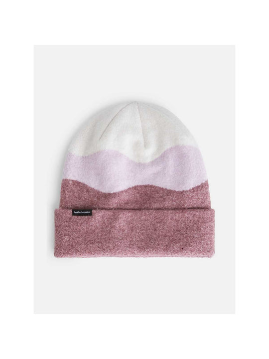 Czapka Peak Performance Color Blocked Wool Hat brązowy - TU - Adventure Sports

