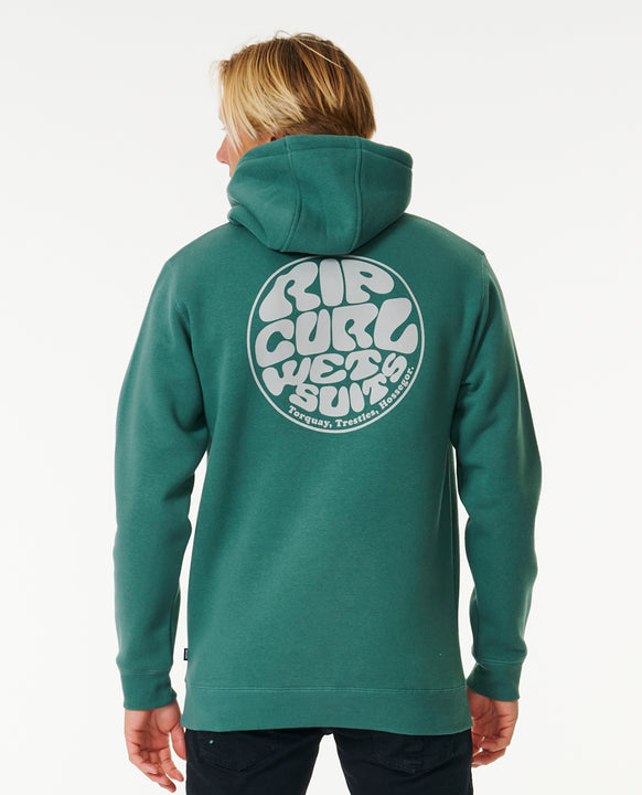 Bluza RIP CURL Wetsuit Icon Hood zielony - Adventure Sports
