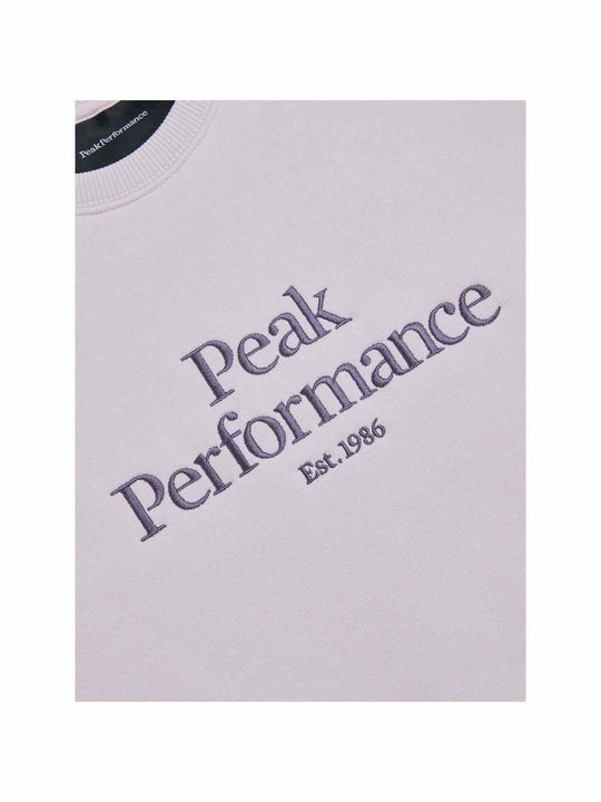 Bluza Peak Performance W Original Crew fioletowy - Adventure Sports
