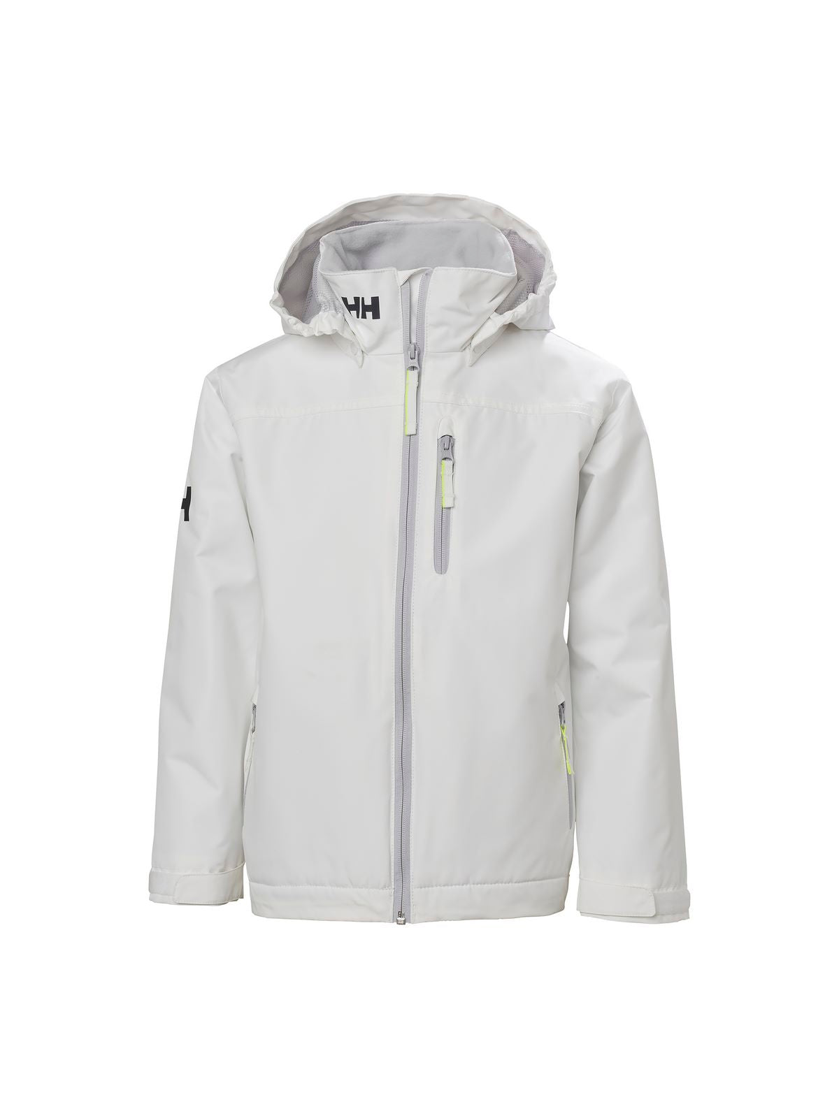 Kurtka dziecięca Helly Hansen Jr Crew Midlayer Jacket biały - Adventure Sports