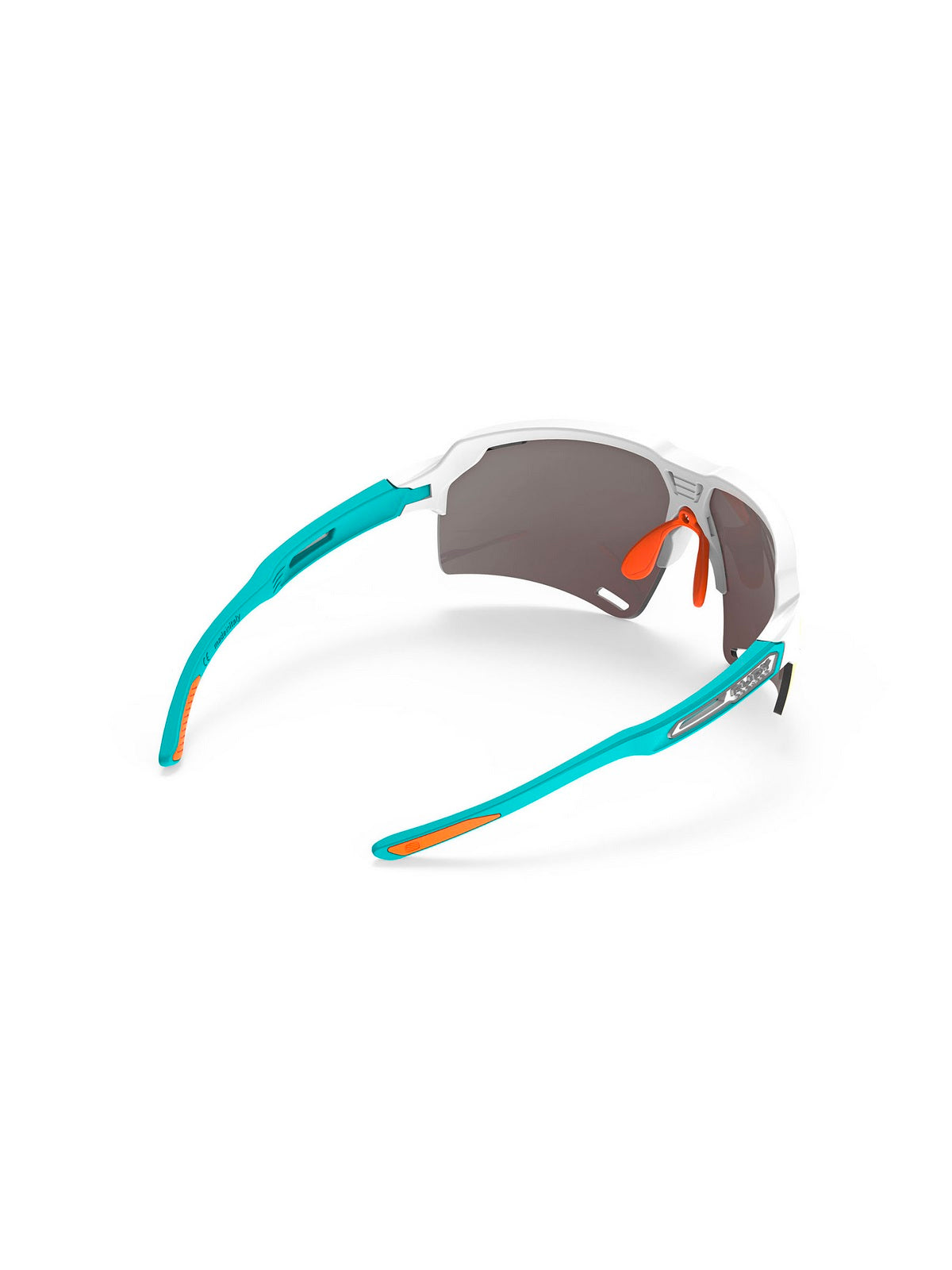 Okulary Rudy Project DELTABEAT - biało szmaragdowy | Multilaser Orange Cat.3 - ONE SIZE - Adventure Sports