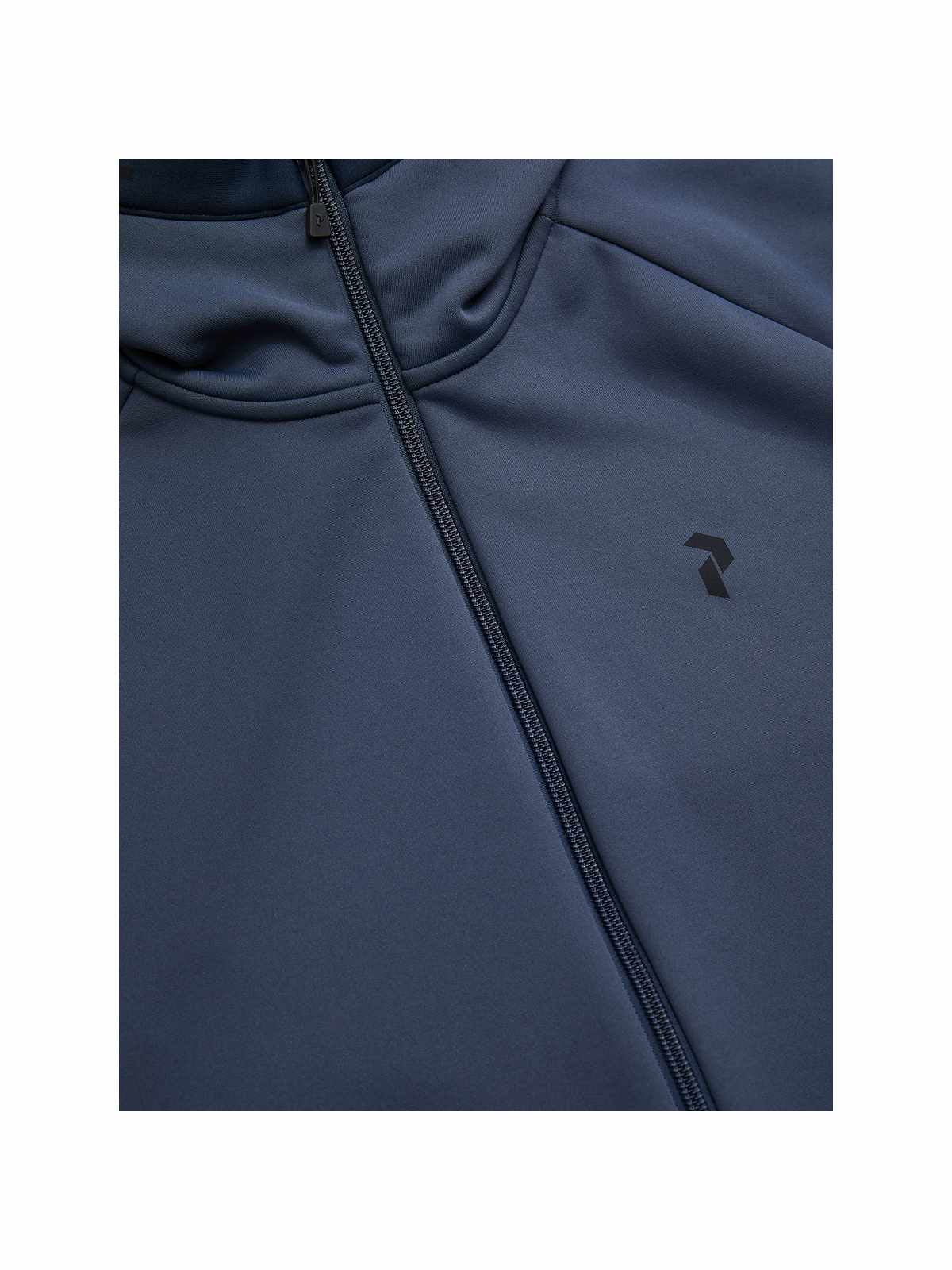 Bluza damska Peak Performance M Rider Zip Hood niebieski - Adventure Sports