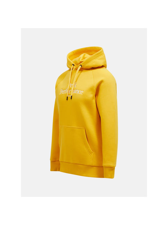 Bluza Peak Performance M Original Hood żółty - Adventure Sports
