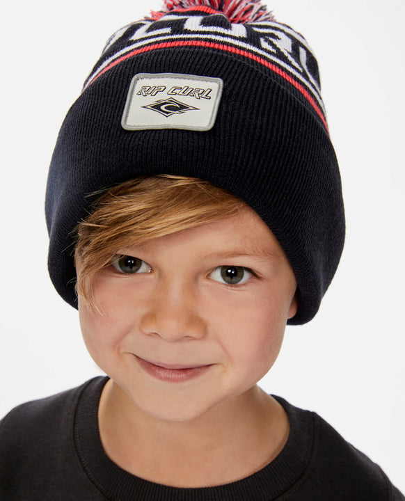 Czapka chłopięca z pomponem RIP CURL Fadeout Beanie - Boy granatowy - TU - Adventure Sports
