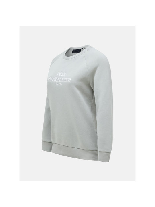 Bluza Peak Performance W Original Crew zielony - Adventure Sports
