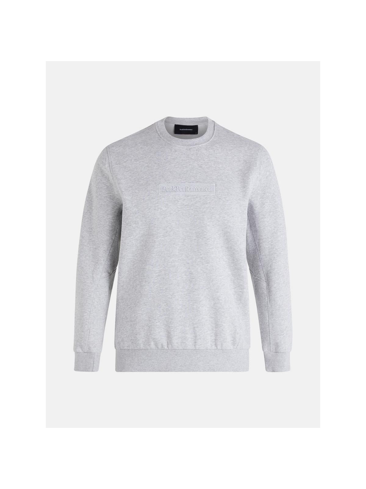 Bluza Peak Performance M Ease Crew Mel szary - Adventure Sports