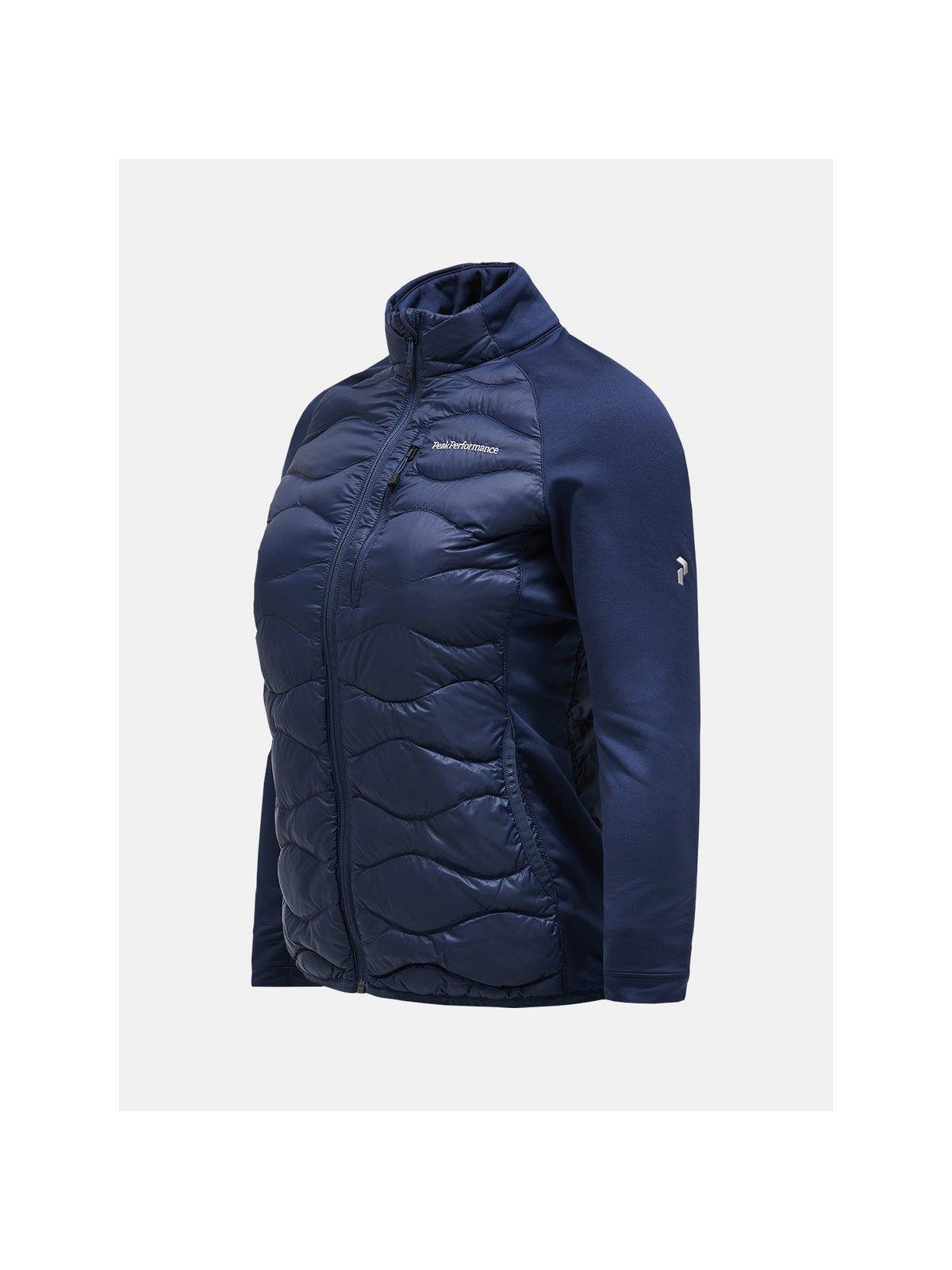 Kurtka puchowa Peak Performance W Helium Down Hybrid Jacket granatowy - Adventure Sports