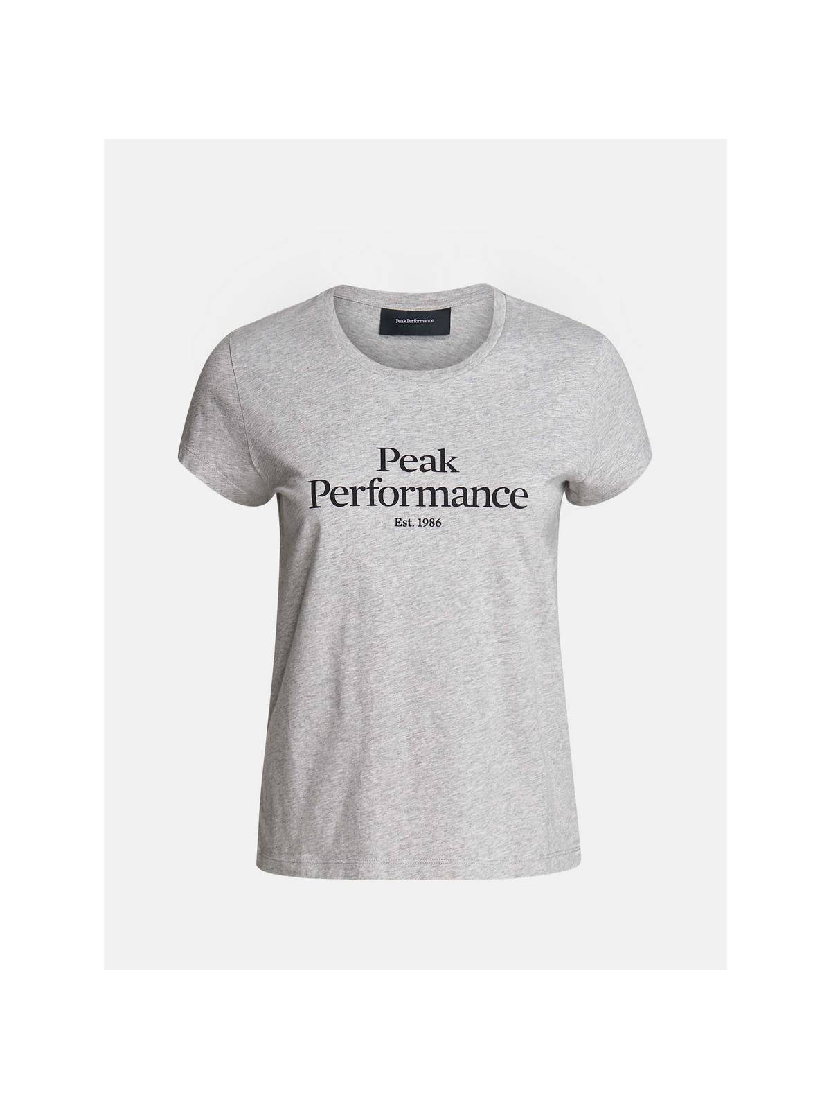 T Shirt Peak Performance W Original Tee - szary - Koszulka - Adventure Sports