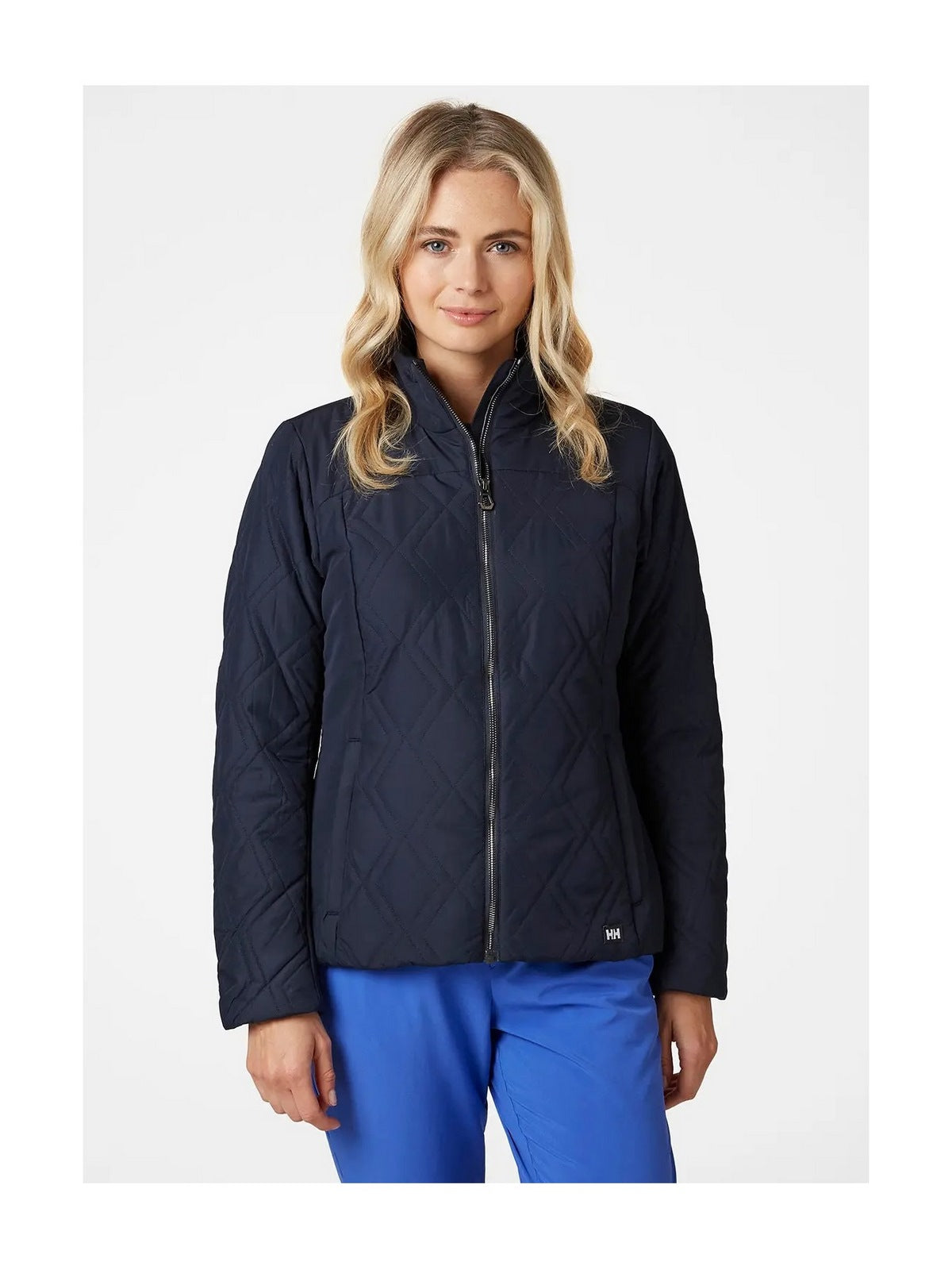 Kurtka damska HELLY HANSEN W CREW INSULATOR JACKET granatowa - Adventure Sports