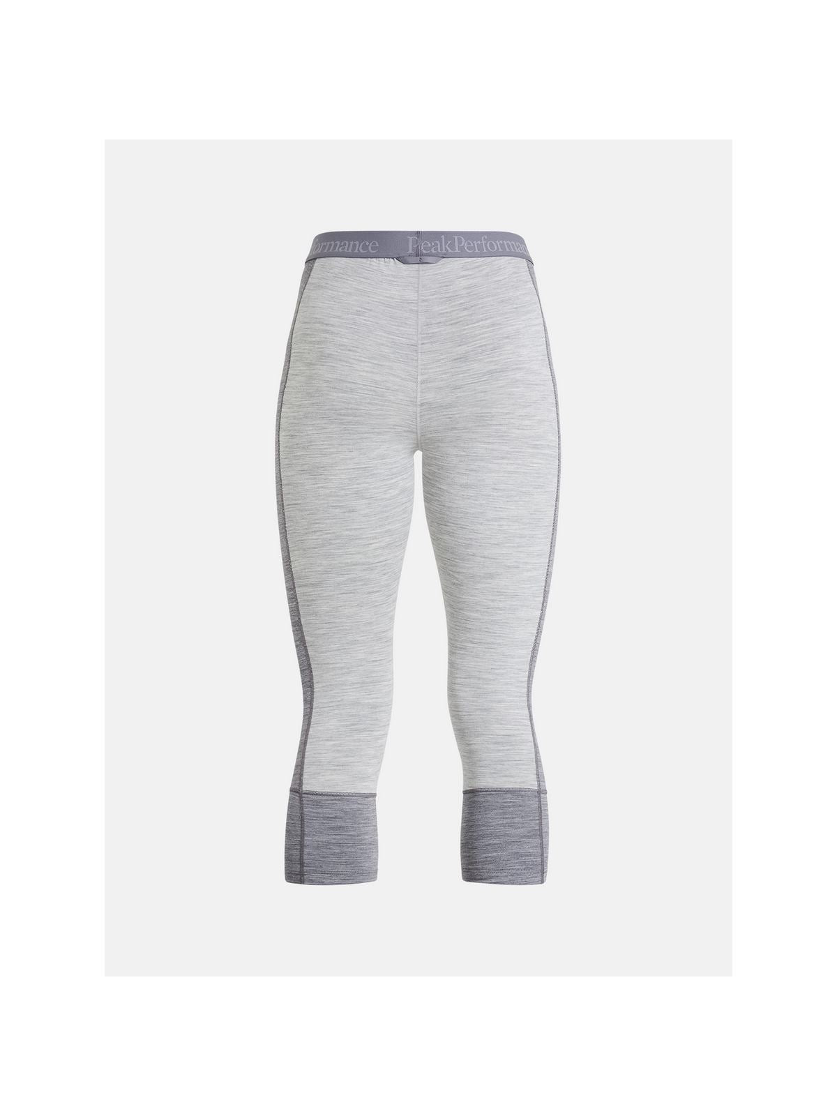 Legginsy Peak Performance W Magic Short John szary - Adventure Sports