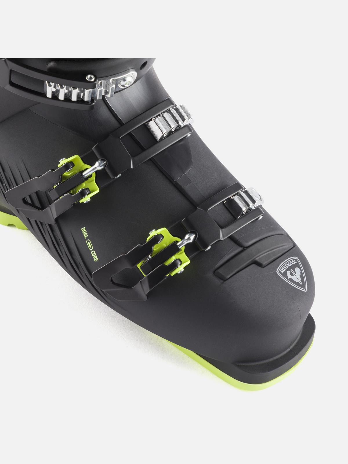 Buty narciarskie ROSSIGNOL HI-SPEED 100 Hv - Black Yellow - Narciarskie - Adventure Sports