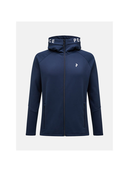 Bluza Peak Performance M Rider Zip Hood granatowy - Adventure Sports
