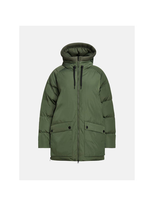 Kurtka puchowa damska Peak Performance W STELLA JACKET zielona - Adventure Sports

