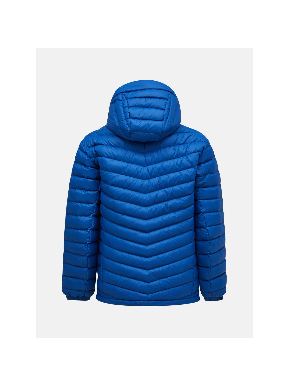 Kurtka puchowa Peak Performance M Frost Down Hood Jacket niebieski - narciarska - Adventure Sports