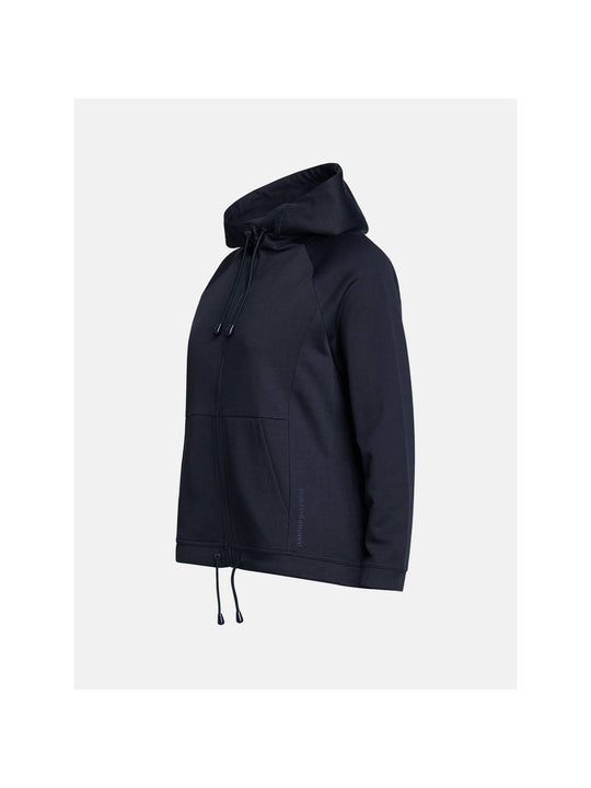Kurtka Peak Performance W FLOW ZIP JACKET granatowa - Adventure Sports
