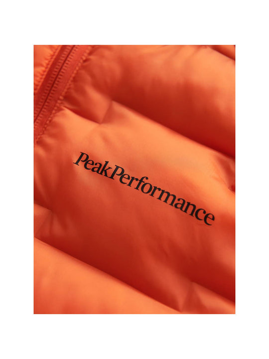 Kurtka Peak Performance W ARGON HOOD JACKET pomarańczowa - Adventure Sports
