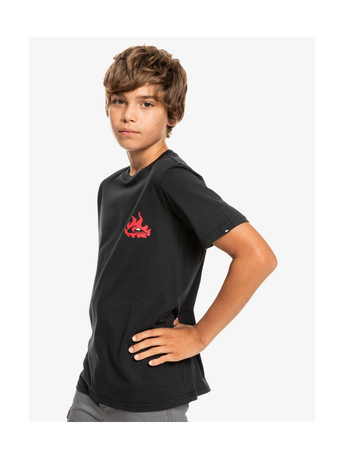 T-Shirt juniorska QUIKSILVER Hells Yeah B Tees - czarny - Koszulka - Adventure Sports