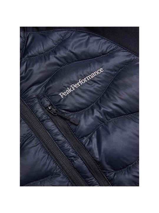 Kurtka puchowa Peak Performance W Helium Down Hybrid Jacket czarny - Adventure Sports
