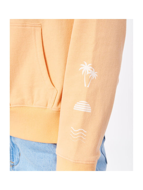 Bluza RIP CURL Re-Entry Hood - jasny pomarańczowy - Adventure Sports
