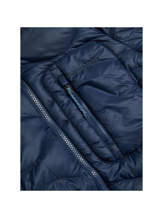 Kurtka puchowa Peak Performance W Helium Utility Down Hood granatowy - Adventure Sports
