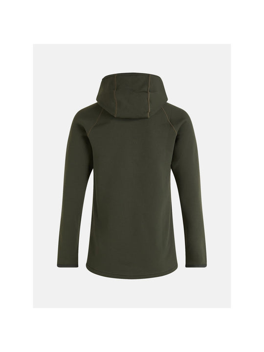Bluza Peak Performance M Chill Zip Hood zielony - Adventure Sports
