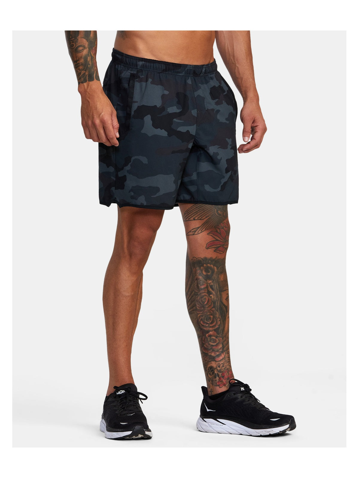 Szorty RVCA Yogger Stretch 17 szary - Adventure Sports