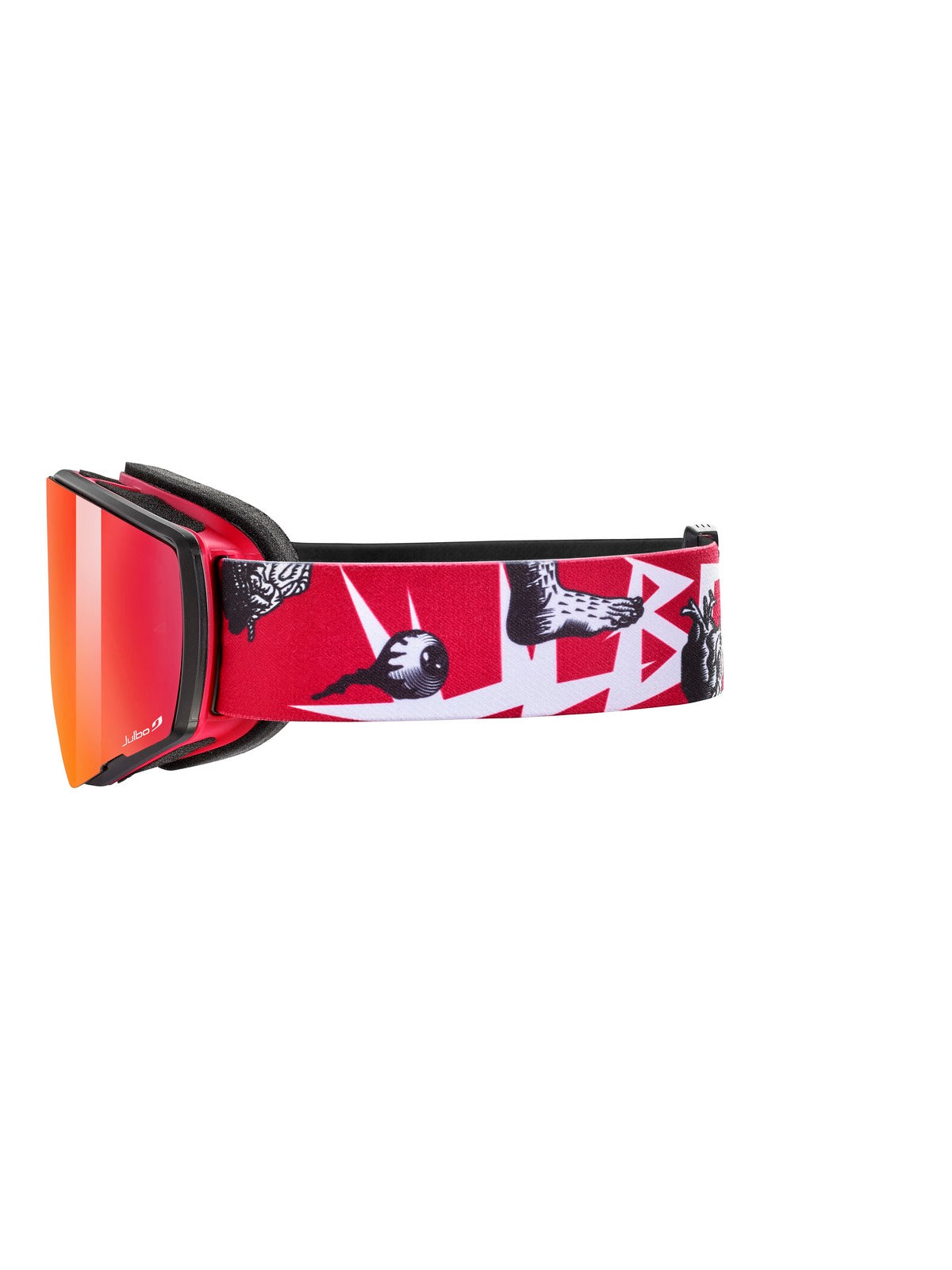 Gogle narciarskie Julbo Sharp czerwony Cat 3 - XL - Adventure Sports