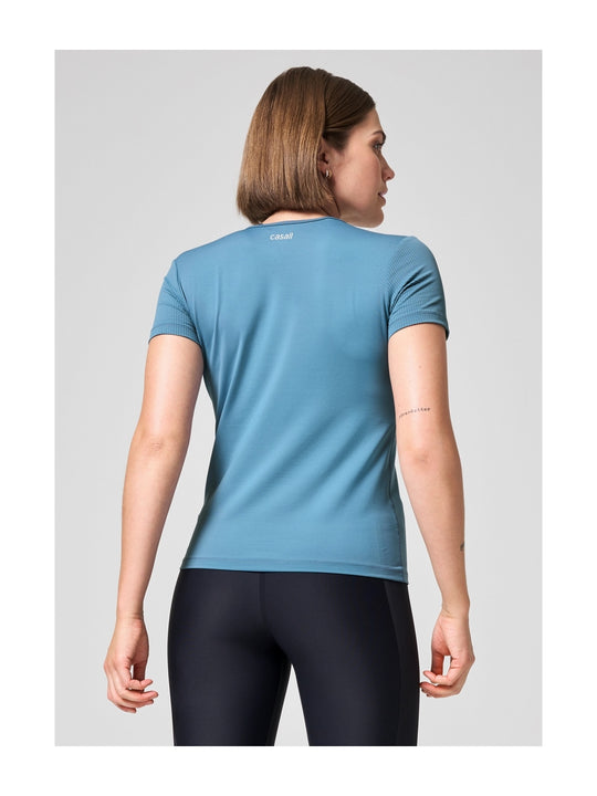Koszulka CASALL Essential Mesh Detail Tee niebieski - Adventure Sports
